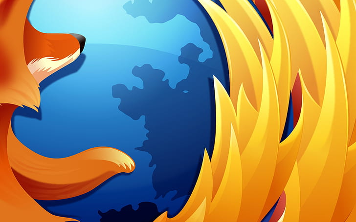 Mozilla Firefox, mozilla firefox logo, background