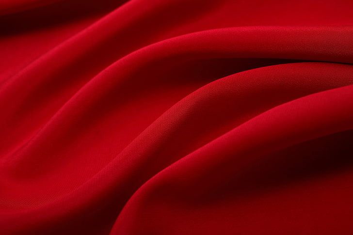 HD wallpaper: red silk cloth, texture, fabric, fabric texture