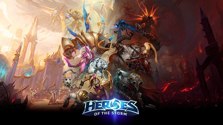 heroes of the storm, Diablo III, Blizzard Entertainment, representation, HD wallpaper