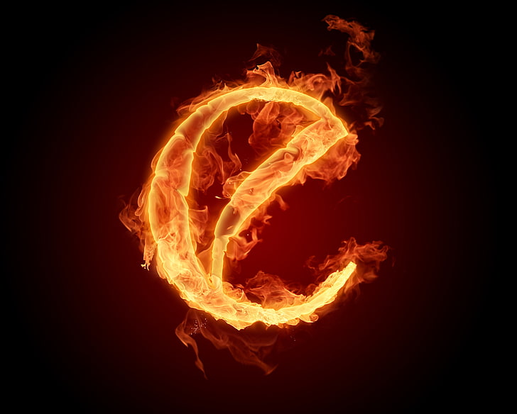 HD wallpaper: letter e with flame illustration, fire, alphabet, Litera,  fire - Natural Phenomenon | Wallpaper Flare