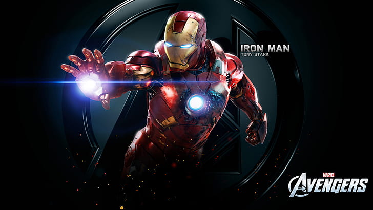 Iron Man Tony Stark, HD wallpaper