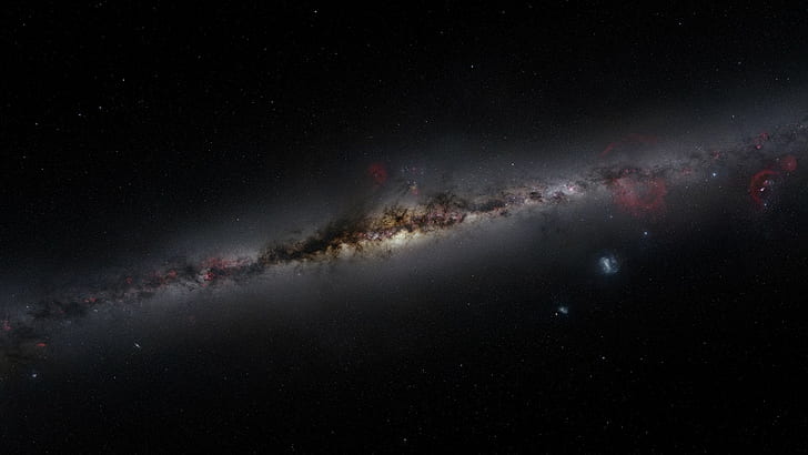 HD wallpaper: Galaxy Milky Way Stars Black HD, space | Wallpaper Flare