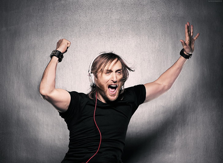 DJ, Top music artist and bands, David Guetta, HD wallpaper