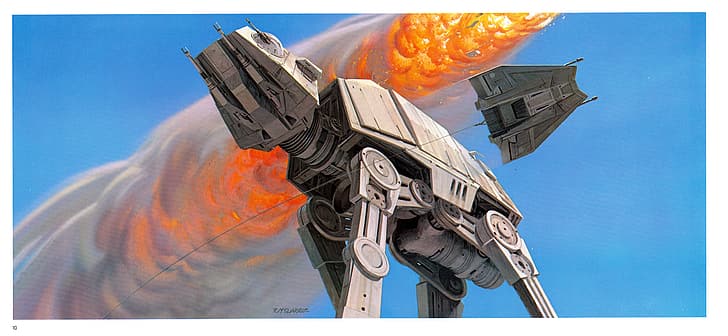 Star Wars: Episode V - The Empire Strikes Back, Ralph McQuarrie, HD wallpaper