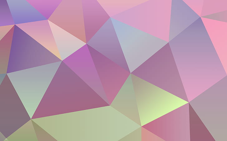 abstract, triangle shape, multi colored, backgrounds, pattern, HD wallpaper