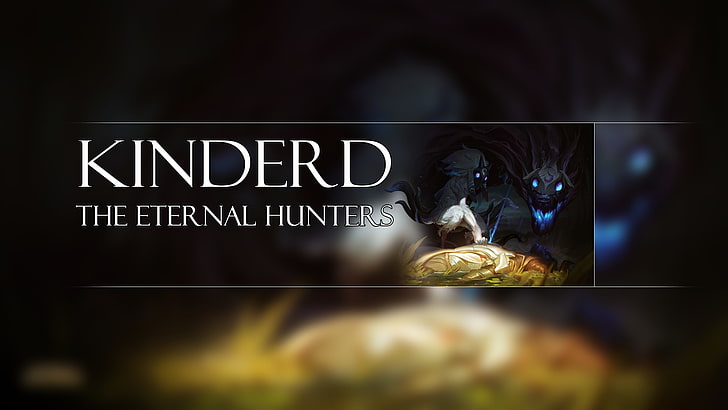 Kindred, League of Legends, text, western script, no people, HD wallpaper