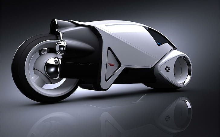 Prototype Tron LightCycle, bikes and motorcycles, HD wallpaper