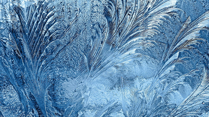 ice, abstract, crystal, solid, cold, frost, snow, winter, frozen