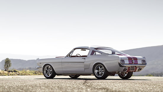 Hd Wallpaper 1966 Cars Fastback Ford Modified Mustang White Wallpaper Flare
