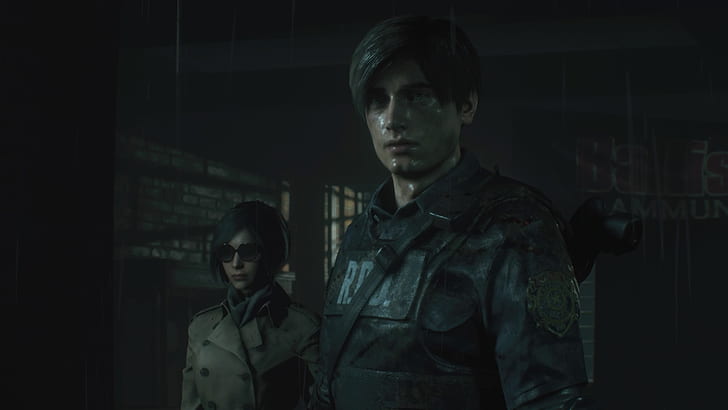 Resident Evil 2 Remake, PlayStation 4, Capcom, Leon S. Kennedy, HD wallpaper