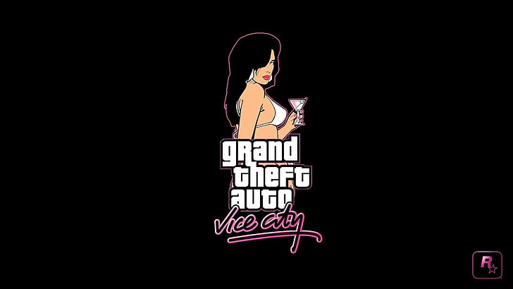 Grand Theft Auto Vice City, Rockstar Games, PlayStation 2, video games, HD wallpaper