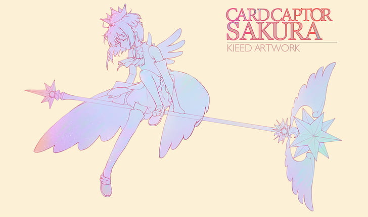 Card Captor Sakura, anime girls, Kinomoto Sakura, HD wallpaper