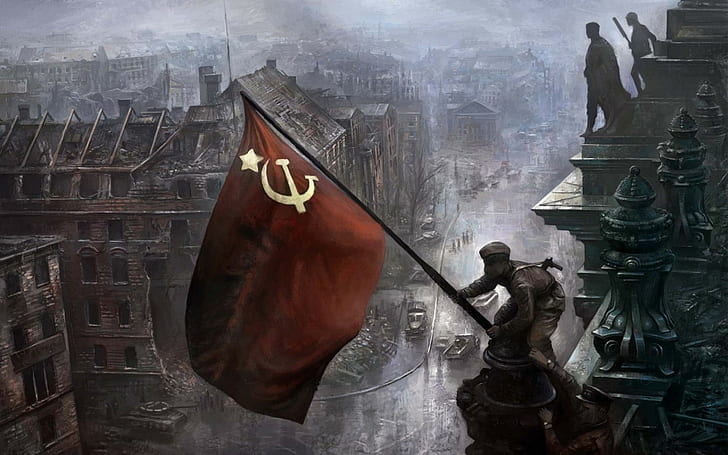 Berlin, World War II, USSR, Hearts of Iron 3, red army, Reichstag