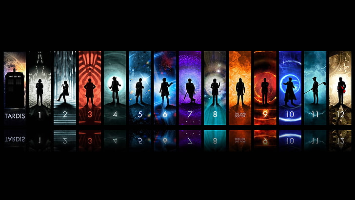 doctor who tv simple background time travel, group of people, HD wallpaper