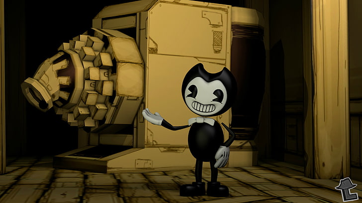 Hd Wallpaper Video Game Bendy And The Ink Machine Bendy Bendy And The Ink Machine Wallpaper Flare