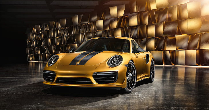 porsche 911 turbo s exclusive series 4k new  full hd, mode of transportation, HD wallpaper