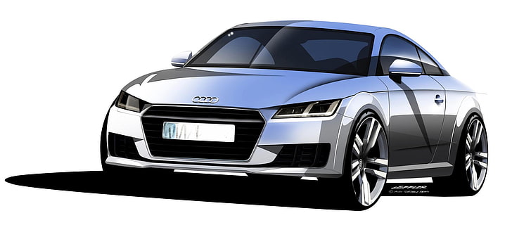 Audi TT Clubsport Turbo Concept, new audi tt 2014, car, motor vehicle, HD wallpaper