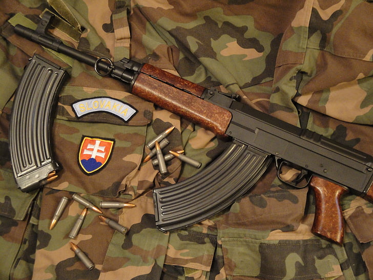 7.62x39, ammo, czech, czechoslovakia, gun, military, rifle, HD wallpaper
