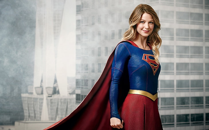 Super Girl photo, Supergirl, Melissa Benoist, TV, DC Comics, blonde, HD wallpaper