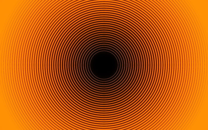 rotation, optical illusion, circles, HD wallpaper