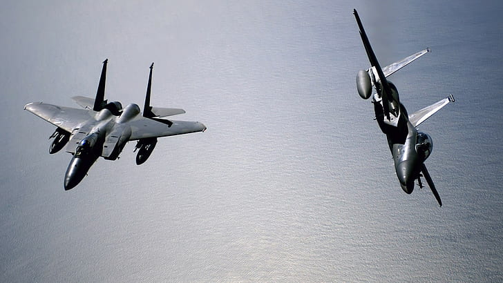 military aircraft, airplane, jets, F-15 Strike Eagle