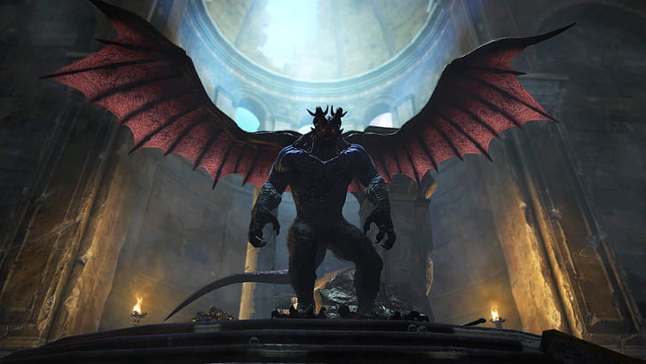 Xbox One, PlayStation 4, 4K, Remaster, 2017, Dragons Dogma: Dark Arisen, HD wallpaper