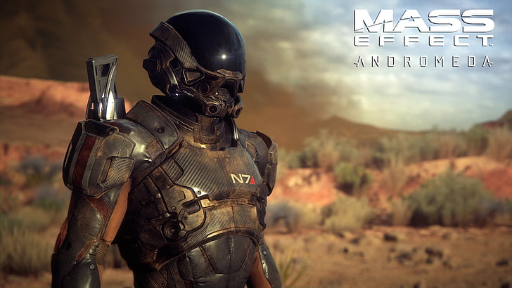 Mass Effect Andromeda wallpaper, Mass Effect: Andromeda, video games, HD wallpaper