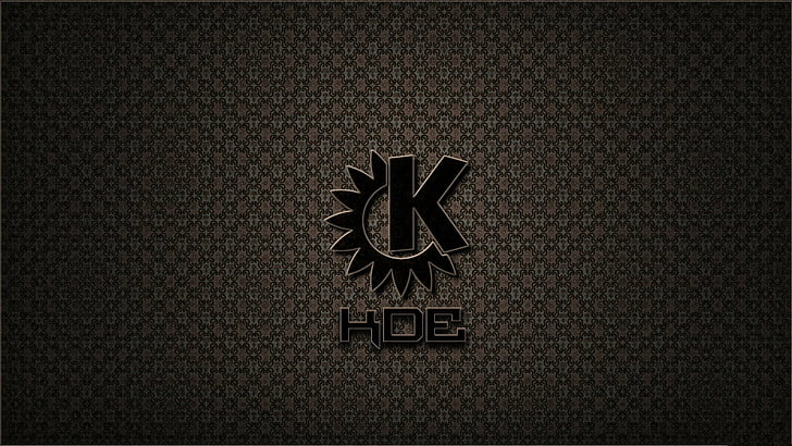 kde, linux, logos, ubuntu, HD wallpaper