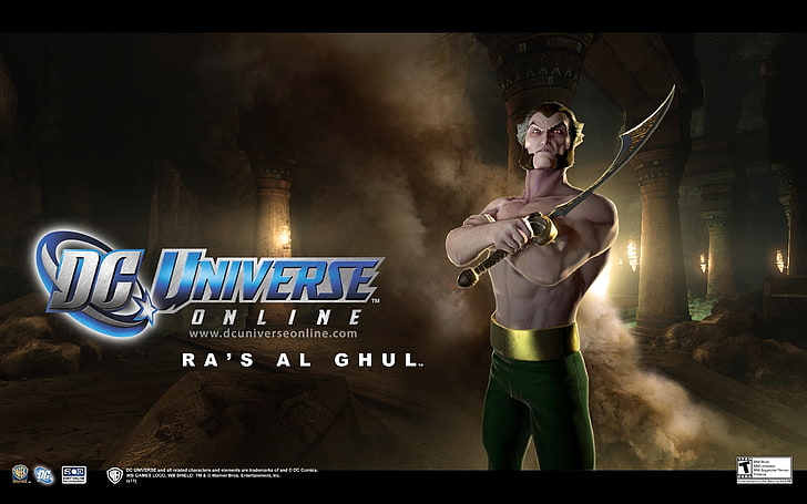 RAS AL GHUL-DC Universe Online Game HD Desktop Wal.., DC Universe Online poster, HD wallpaper