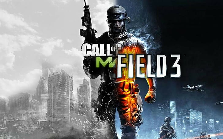 Call of Duty COD Modern Warfare Soldier Battlefield HD, call of dutoy mw3 and battlefield 3, HD wallpaper