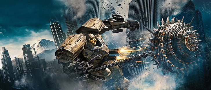 Action, Fantasy, Robots, Legendary Pictures, Machine, Big, year, HD wallpaper