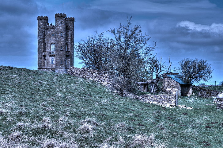 broadway tower worcestershire, architecture, history, built structure, HD wallpaper