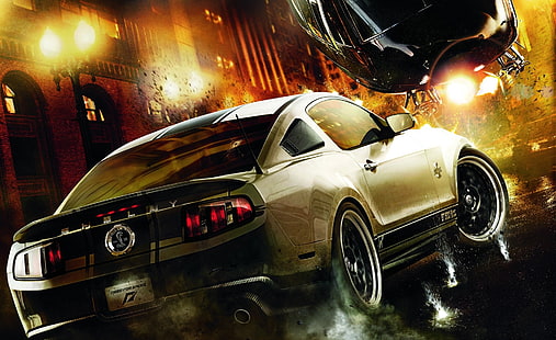 HD wallpaper: Need for Speed The Run poster, NFS, Shelby GT500 cr (1967 ...