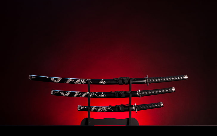 HD wallpaper: black and gray katana sword set, metal, Wakizashi, Aspect,  Japanese swords | Wallpaper Flare