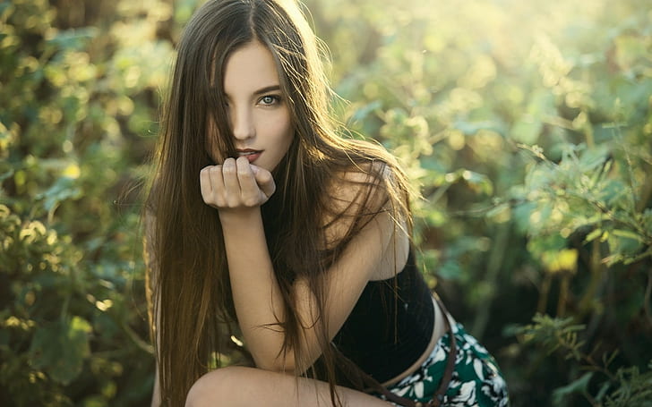 HD wallpaper: Beautiful Girl, Model, Outdoors, Nature | Wallpaper Flare
