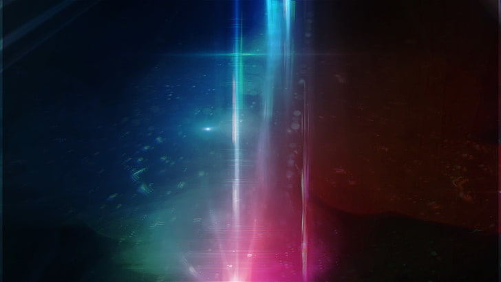 untitled, abstract, lights, gradient, digital art, night, star - space