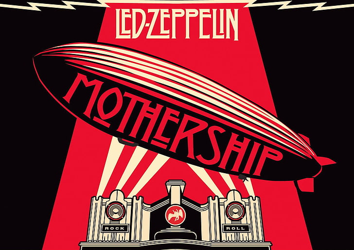 Led Zeppelin Mothership album cover, Band (Music), Hard Rock, HD wallpaper