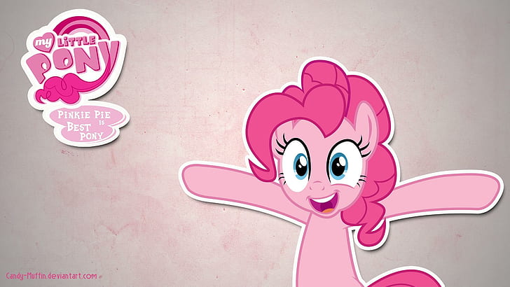 Pinkie's Best, cartoon, my-little-pony, pinkie-pie, friendship-is-magic, HD wallpaper