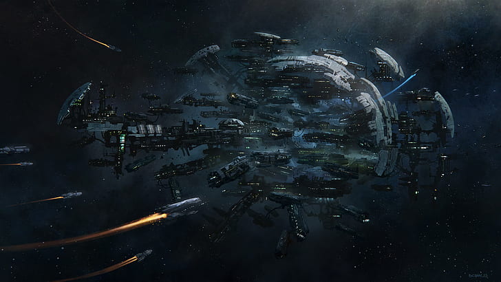 HD wallpaper: Star Citizen Spaceship Stars HD, galaxy battle ship poster,  video games | Wallpaper Flare