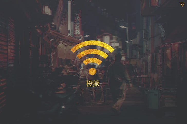 Wi-Fi logo, wifi, symbols, text, architecture, communication