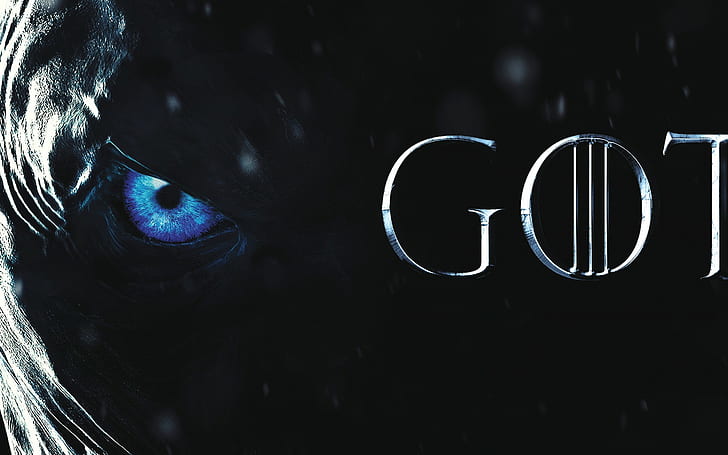 Game of Thrones, night, eyes, blue eyes