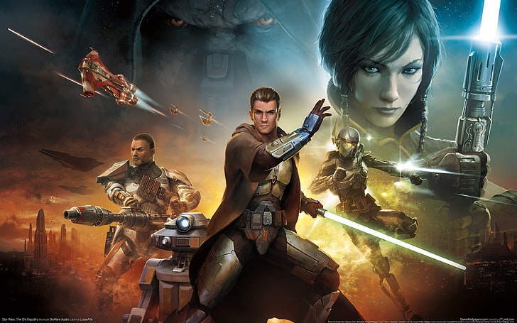 Star Wars wallpaper, Star Wars: The Old Republic, video games, HD wallpaper