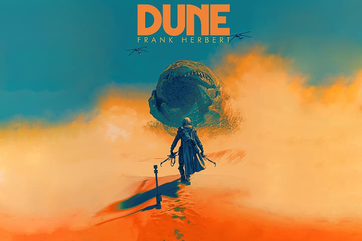 Pascal Blanche, Dune (movie), Dune (series), artwork, science fiction