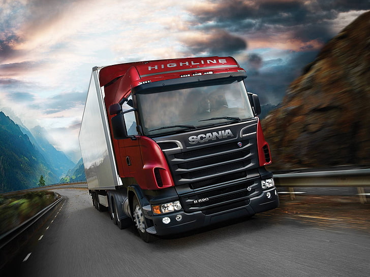 camion, scania, vehiculo, transportation, mode of transportation, HD wallpaper