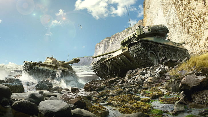 WoT, World Of Tanks, THE T-62A, Wargaming Net, TVP T 50/51 HD wallpaper