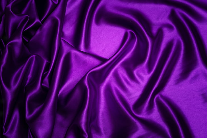 purple, background, silk, fabric, folds, texture
