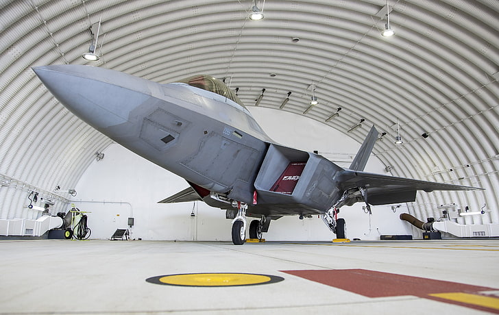military aircraft, vehicle, Lockheed, F-22 Raptor, Lockheed Martin, HD wallpaper