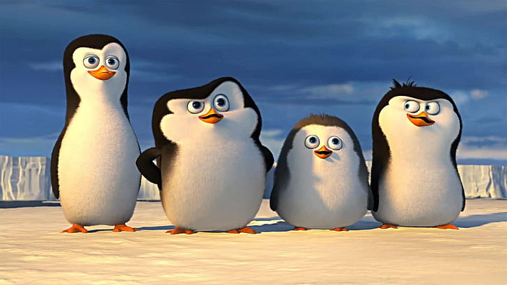penguins of madagascar, HD wallpaper
