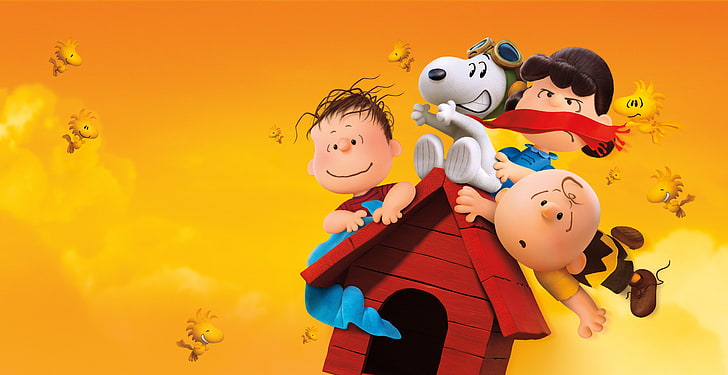 Animation, The Peanuts Movie, child, childhood, females, family, HD wallpaper