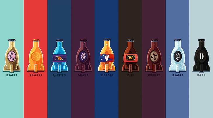 Fallout Nuka Cola collage, Games, Cool, HD wallpaper